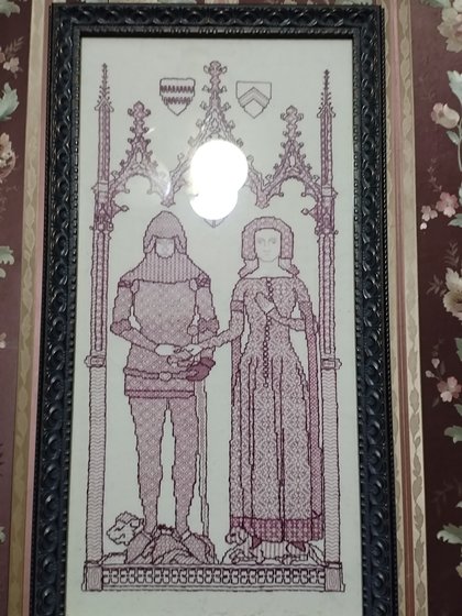 Работа «Рыцарь и дама»