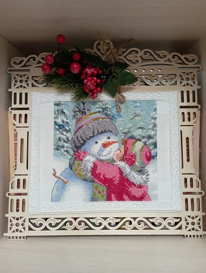 Работа «Новогодний сюжет»