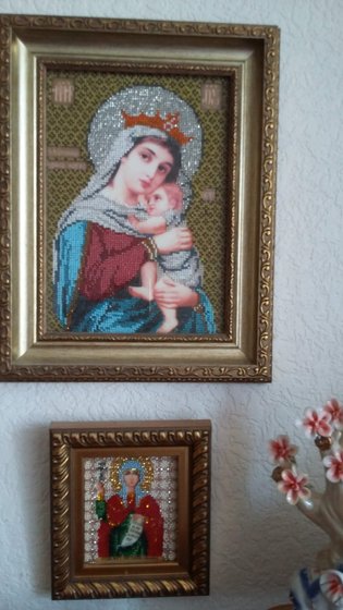 Работа «Вышивка бисером»