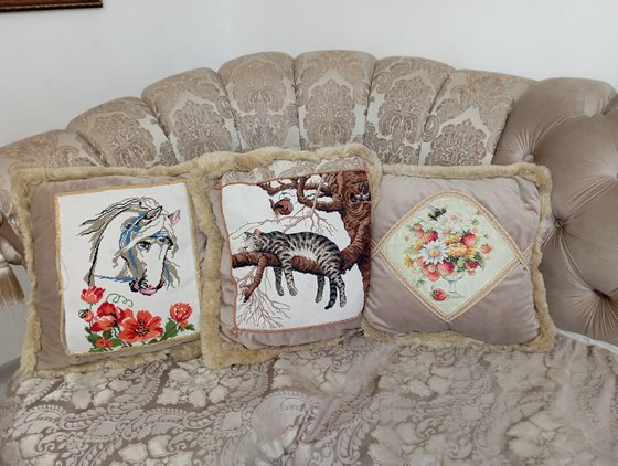 Работа «подушечки»