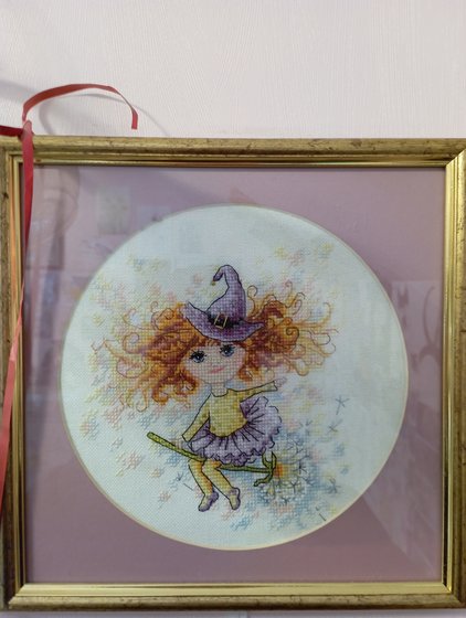 Работа «ведьмочка для внучки»