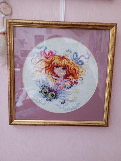 Работа «еще ведьмочка для внучки»