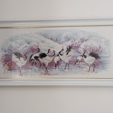 Работа «Танец журавлей»