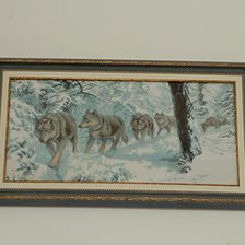 Работа «Сторожа перед входом в дом»