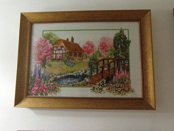 Работа «Весна 40*60 см»