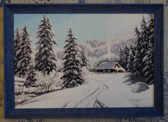 Работа «Зимний день»