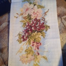 Работа «Виноград и розы»