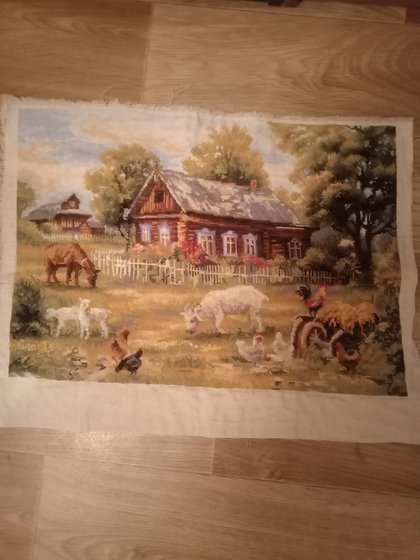 Работа «Деревня.»