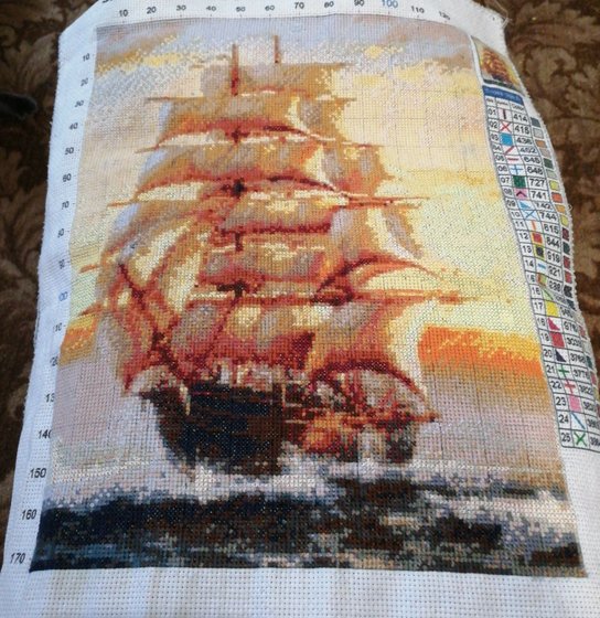 Работа «Парусник»