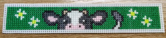 Работа «Закладка "Корова с ромашками"»