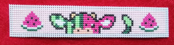 Работа «Закладка "Арбузная корова"»