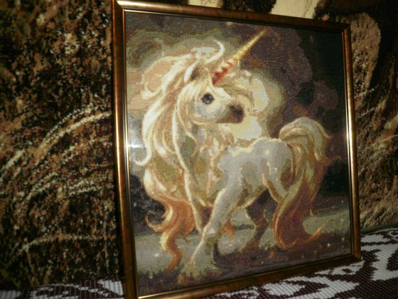 Работа «Сказочный единорог»