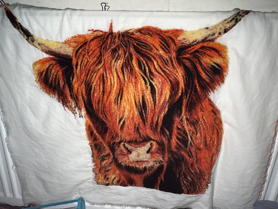 Работа «Шотландский бычок»