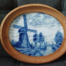 Работа «Голландский пейзаж»