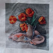 Работа «Тюльпаны»