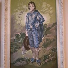 Работа «Мальчик в голубом»