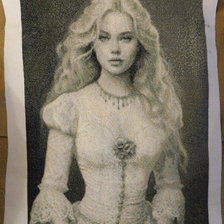 Работа «Девушка в белом»