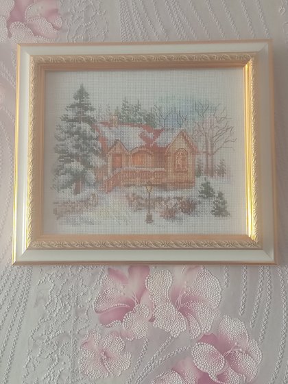 Работа «Февральский  домик.»