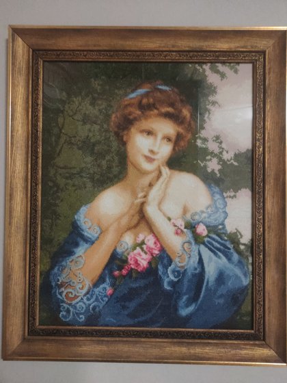 Работа «Летняя роза»