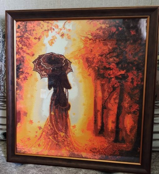 Работа «Уходит Осень»