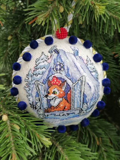 Работа «Игрушка на ёлку»