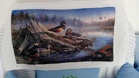 Работа «Утки на озере»