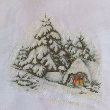 Работа «Зимний пейзаж»