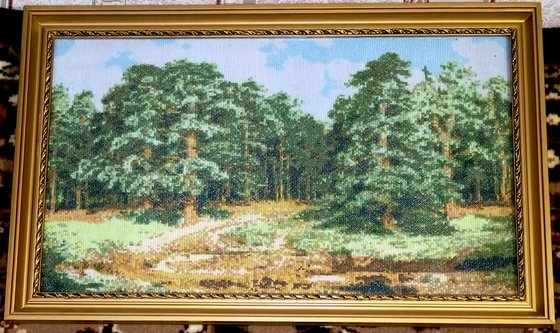 Работа «на лесной опушке»