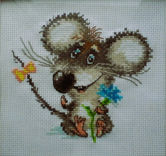 Работа «Весёлый мышонок»