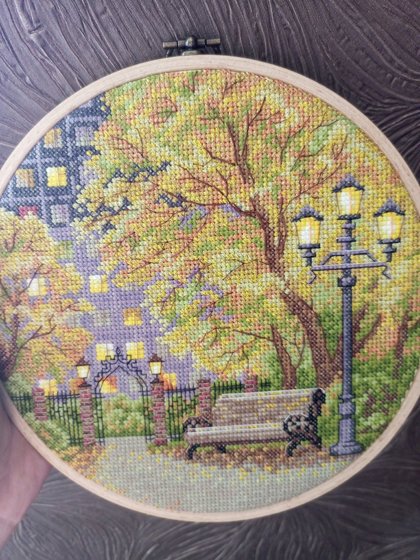 Работа «Осенний парк от Искусницы»