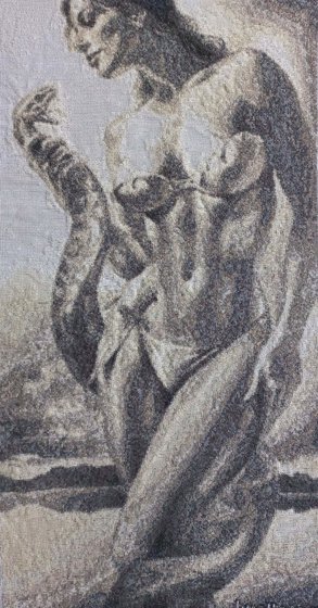 Работа «Девушка со змеей»