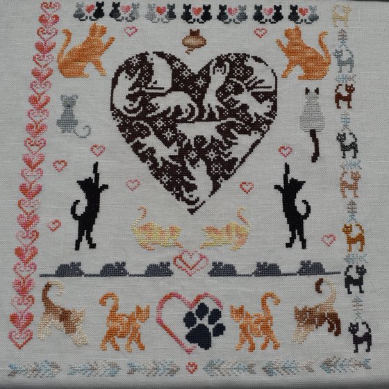 Работа «Кошки в сердце.»