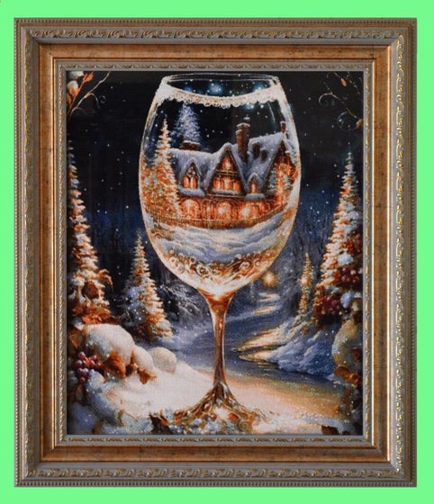 Работа «Глоток счастья, по схеме Химеры»