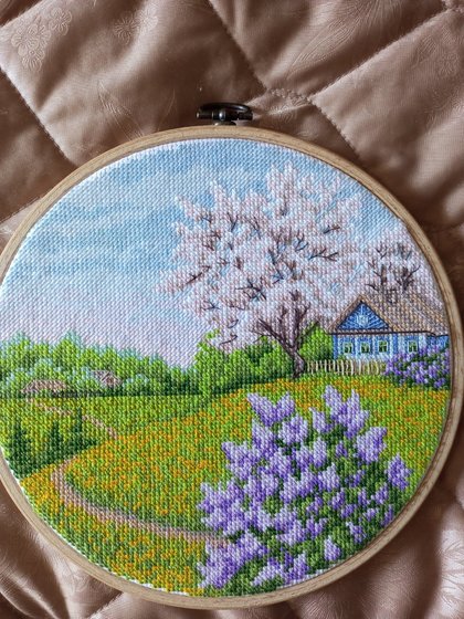 Работа «Цветущая весна от Искусницы»