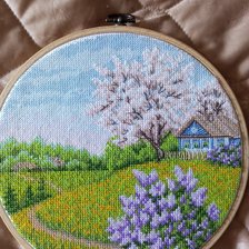 Работа «Цветущая весна от Искусницы»