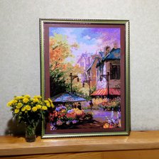 Работа «Цветочная улица»