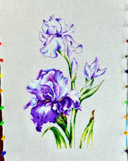 Работа «Ирисы»