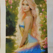 Работа «Девушка-нимфа»