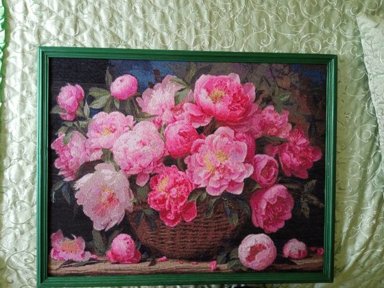 Работа «Пионы»