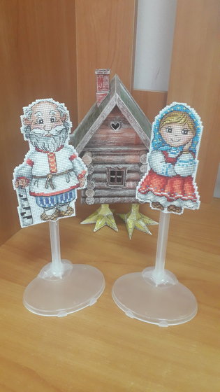 Работа «Дед и внучка»