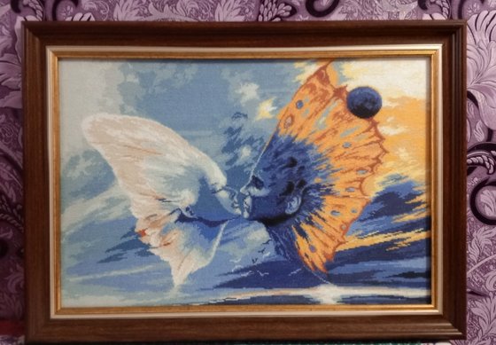 Работа «Поцелуй бабочки»