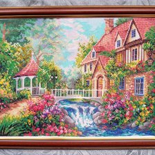 Работа «Во французской стороне или французский дворик»