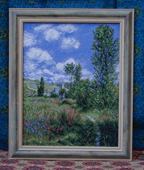 Работа «Вид на Ветёй»