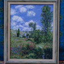 Работа «Вид на Ветёй»