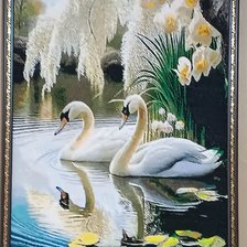 Работа «Лебеди»