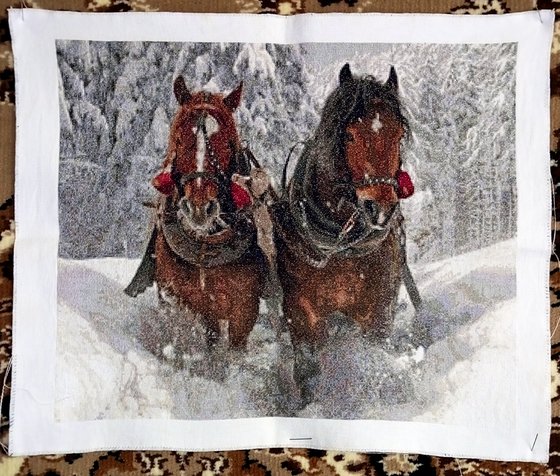 Работа «Мчится двойка»