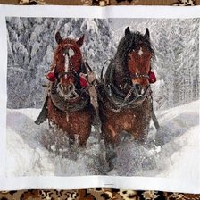 Работа «Мчится двойка»