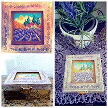 Работа «Шкатулка "Прованс"»