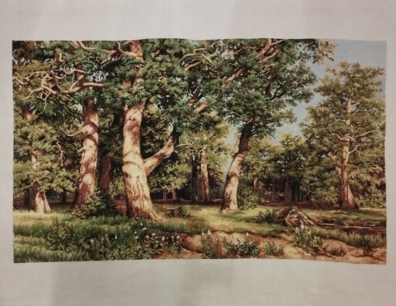 Работа «Дубовая роща»