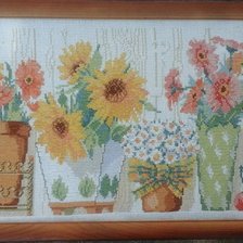 Работа «Цветы»